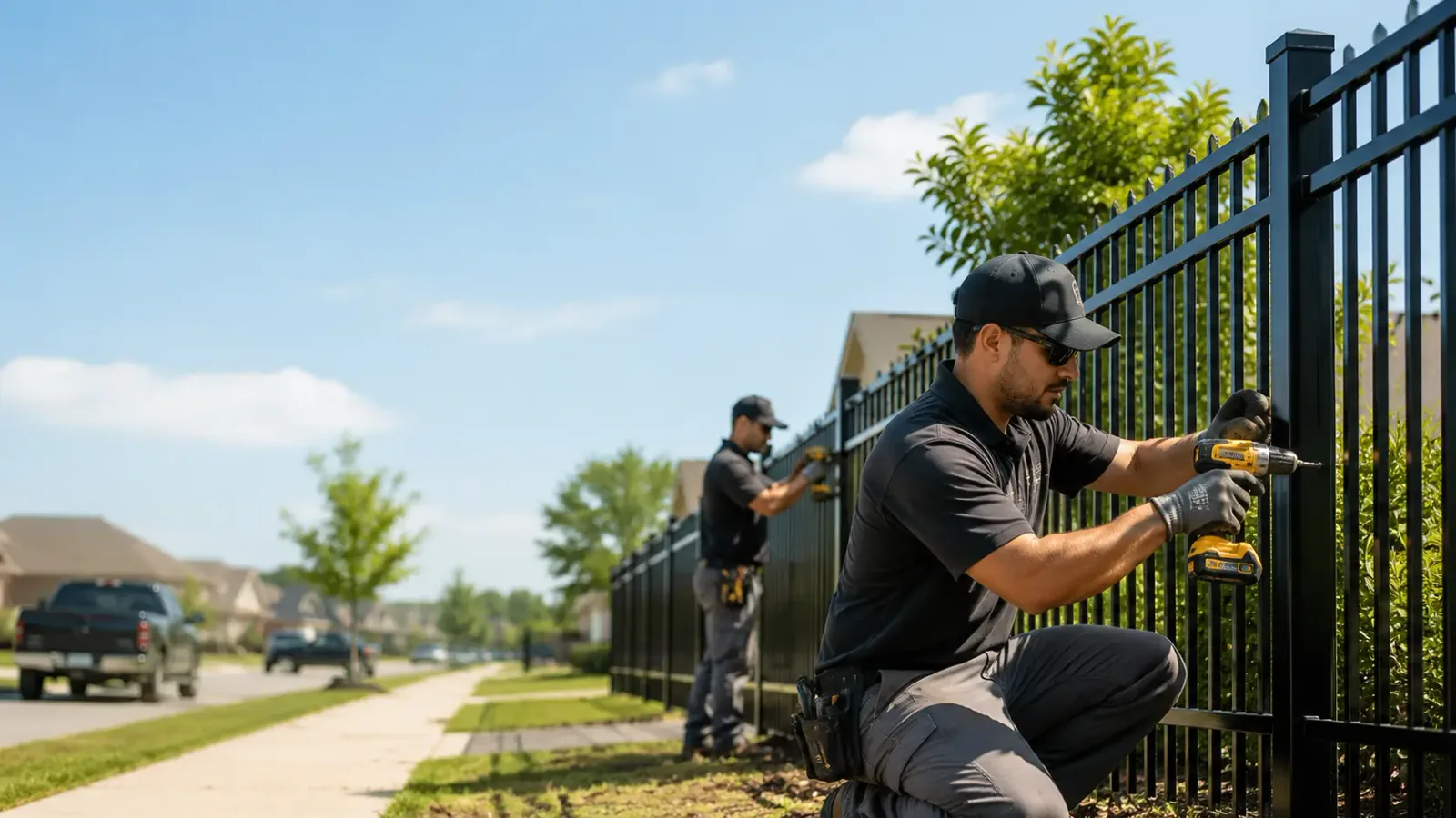 Metal Fence Installation in Marlborough, CT
